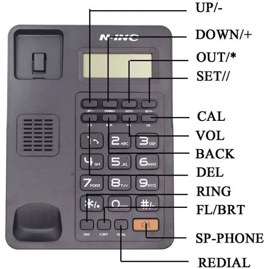 N-INC KX-t8204CID